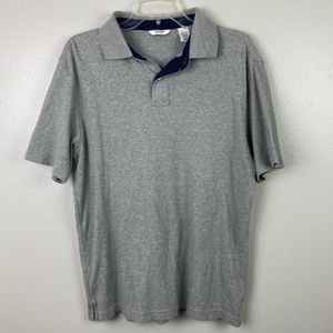 Izod | Men’s Gray Cotton Golf Polo M